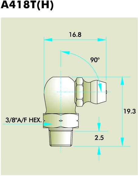 TAPER THREAD PROFILE 8